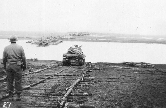 150th Engineer Combat Battalion at Dillingen (Saar)