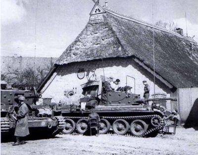 22 Armoured Brigade withdrawal to area of Briquessard