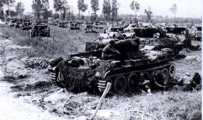 5 Royal Tank Regiment engaged Tiger and Panther tanks