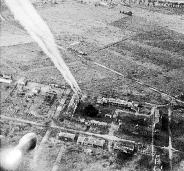 5 Royal Inniskilling Dragoon Guards at Carpiquet airfield