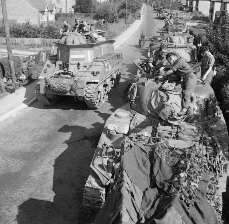 13th/18th Royal Hussars move from Petworth to Gosport