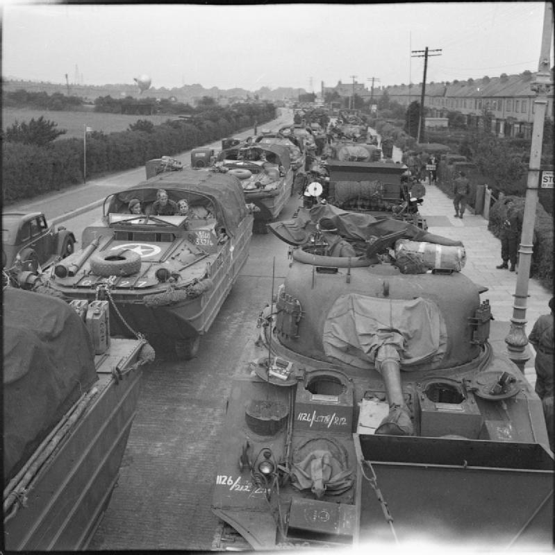 13th/18th Royal Hussars at Gosport