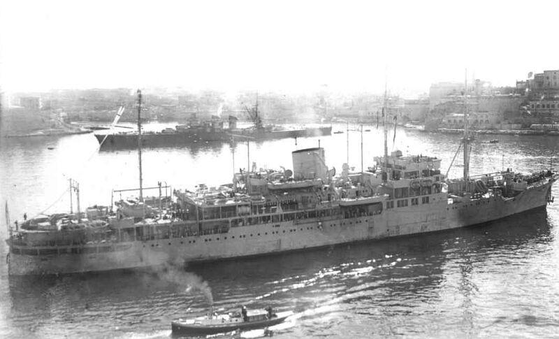 HMS Bulolo (UK) near Gold Beach