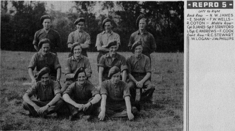 521 Field Survey Company Repro 5 on a mission to Goch, Germany on 1945-03-19