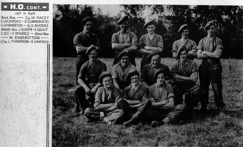 521 Field Survey Company on a mission to Luneburg, Germany on 1945-05-05