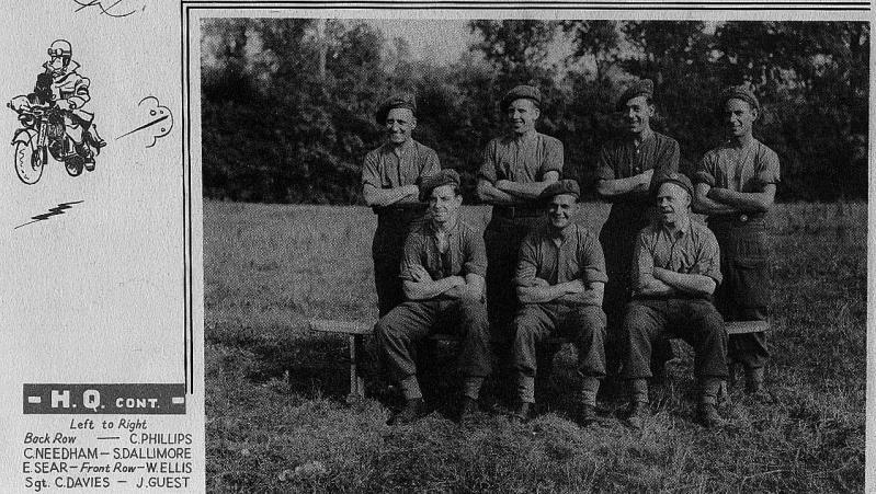 521 Field Survey Company on a mission to Bomlitz, Germany on 1945-04-26