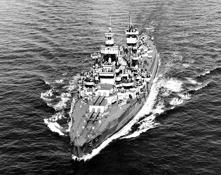USS Arkansas (BB-33) Day 25
