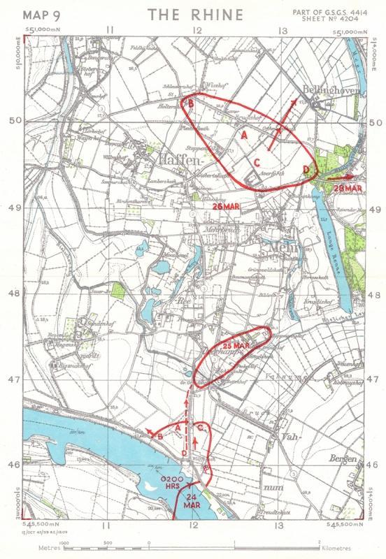 9 The Cameronians captured the village of Ree