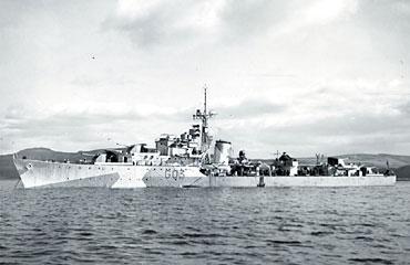 Norwegian destroyer HNoM Svenner sunk