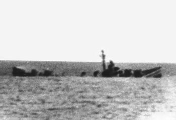 USS Corry (DD-463) sunk on D-Day