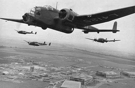 RAF Bomber Command attack on the chief coastal batteries near Longues