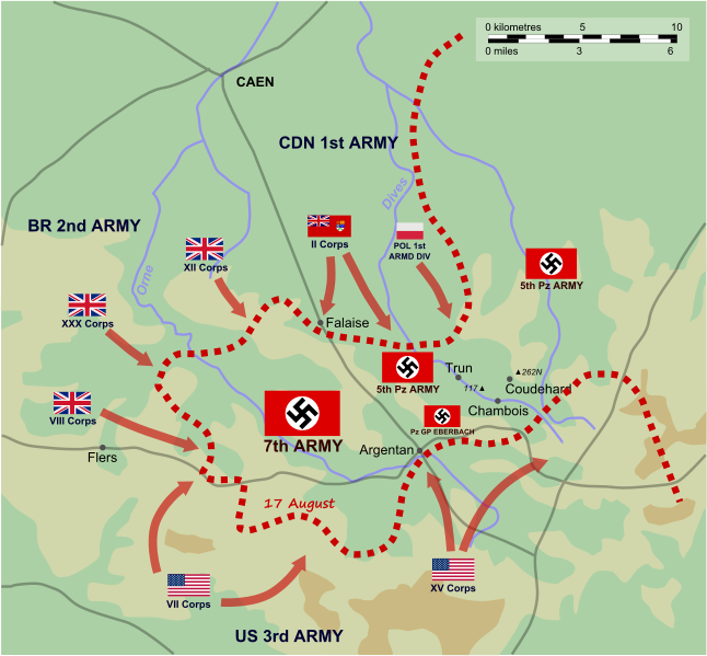 1st Polish Armoured Division Hill 262 the Mace Day 3