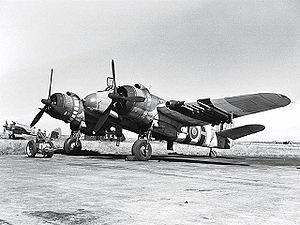 Beaufighter verloor op Helmond (vliegveld) op 03-05-1945 (SGLO ref: T5603A)