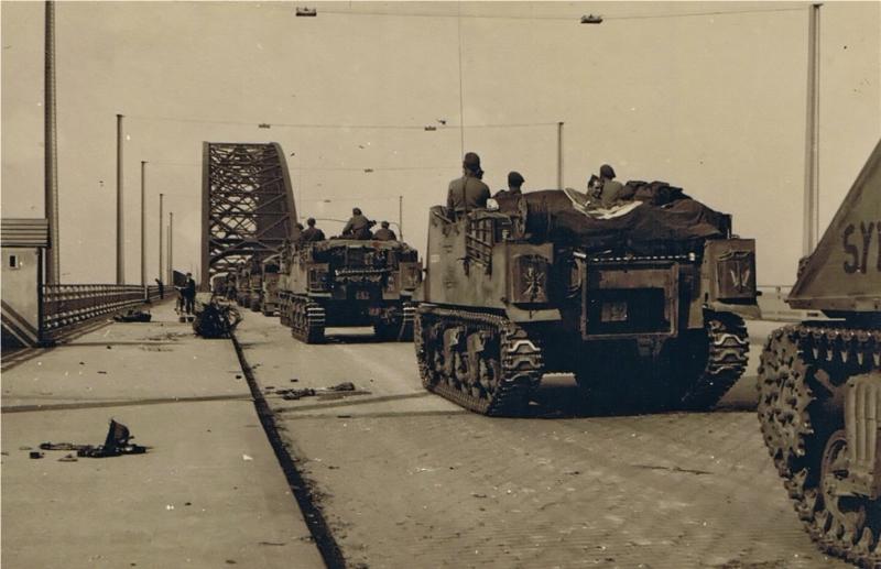 153rd Field Regiment Royal Artillery at Nijmegen