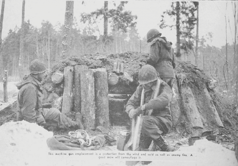 222 Infantry Regiment (USA) attacked south of the woods