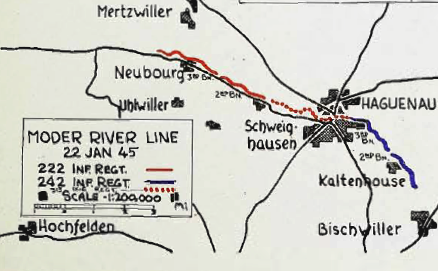 314 Infantry Regiment (USA) defending Neubourg