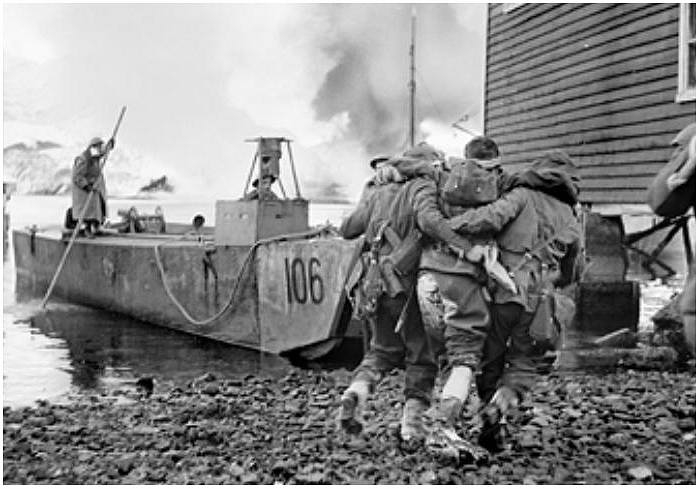 No. 47 Royal Marine Commando Training for Operation Infatuate Day 11