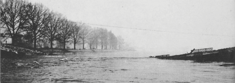 232 Infantry Regiment crossing the Rhine