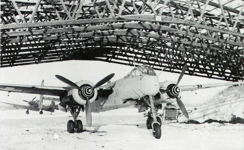 He 219 lost at Baexem on 06-06-1944 (SGLO ref: T3762B)