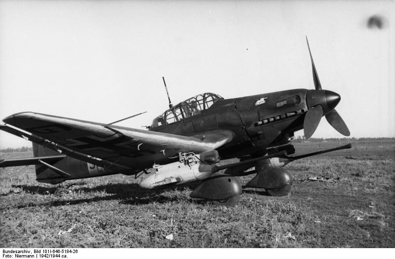 Ju 87 lost at Eindhoven (30 km East of) on 30-10-1944 (SGLO ref: T4603)