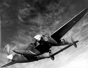 P-38 lost at North Sea (near Hoek van Holland) on 03-03-1944 (SGLO ref: T3489)