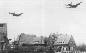 RAF Bomber Command Lancasters Operation Manna day 10 Ypenburg
