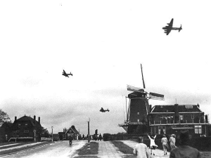 RAF Bomber Command Lancasters Operation Manna day 8 Gouda