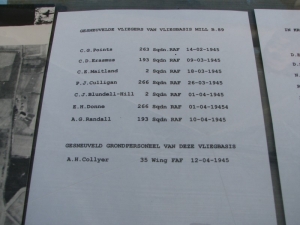 Spitfire lost at Doetinchem (Stokhorstweg) on 18-03-1945 (SGLO ref: T5391)