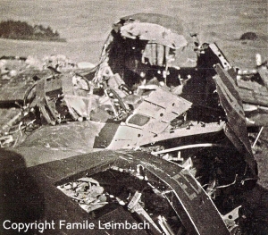 Avro Lancaster I ED366 AS-C crashed near Obermeiser on 1943-10-22