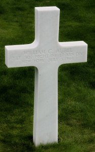 Second Lieutenant Aubel William C (Service #: O-467437) died on 1944-06-06