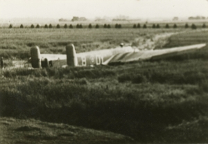 Whitley lost at Spijkenisse (polder Nieuwe Uitslag) on 26-07-1940 (SGLO ref: T0756)