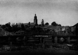 29 Armoured Brigade (UK) sappers building bailey bridge