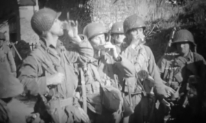 4 Infantry Division (USA) in Le Theil Valognes, Manche,  Lison Calvados