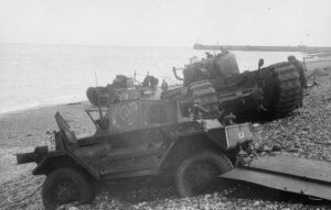 Photos of the raid at Dieppe 1942-08-19/20