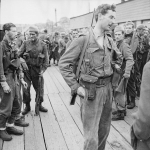 1st Special Service Brigade landing at Ouistreham