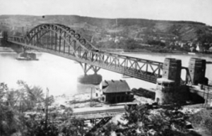 104 Infantry Division (USA) captured the Ludendorff Bridge