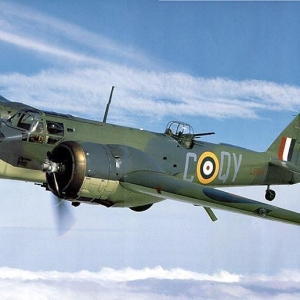 Bristol Blenheim IV (L8866 WV-) on a mission to Germany on 1940-07-03