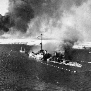 On Tues. 13 may 1941 HMS Gnat shelled the German airfield at Gazala