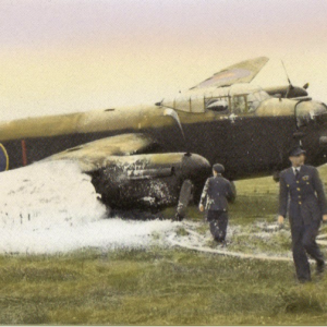 Lancaster lost at Eygelshoven (Rimburgerweg) on 31-12-1944 (SGLO ref: T4874)