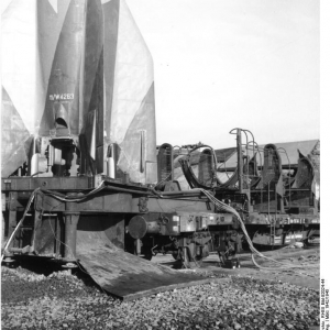 On Wed. 25 Feb 1942 The first A4 rocket was placed on Test Stand VII