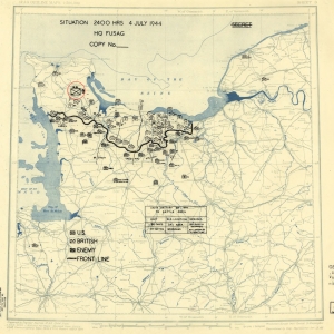 8 Infantry Division (USA) debarked at Utah Beach