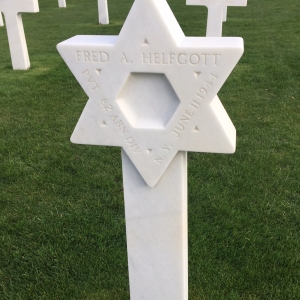 Private Helfgott Fred A (Service #: 32697467) died on 1944-06-11