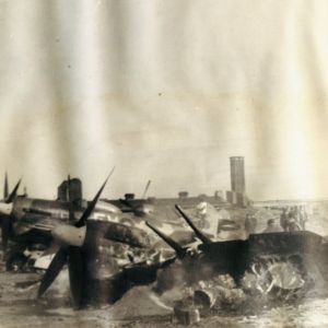 Typhoon MN816 lost at Eindhoven (airfield) on 01-01-1945