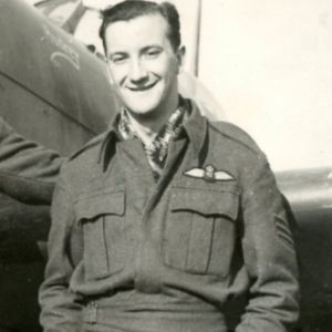 Flight of Spitfire IX BS120 and Flight Sergeant B M Zobell on 1942-08-19