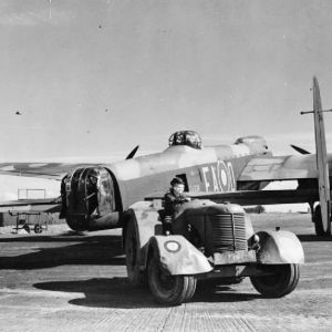 Avro Lancaster III (DV238 KM-M) on a mission to Berlin on 1943-12-17