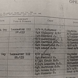 The 467 Sqdn left from Bottesford at 1943-09-24 at 19:04. Loc or duty Mannheim