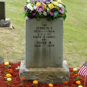 Private First Class Bashaw Kenneth E (Service #: 32854860) died on 1944-08-28