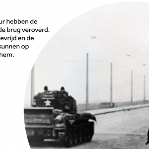 Heldhaftige oversteek over de Waal