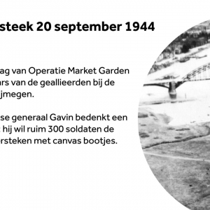 Heldhaftige oversteek over de Waal