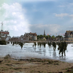 1 The Regina Rifle Regiment landed at Courseuilles
